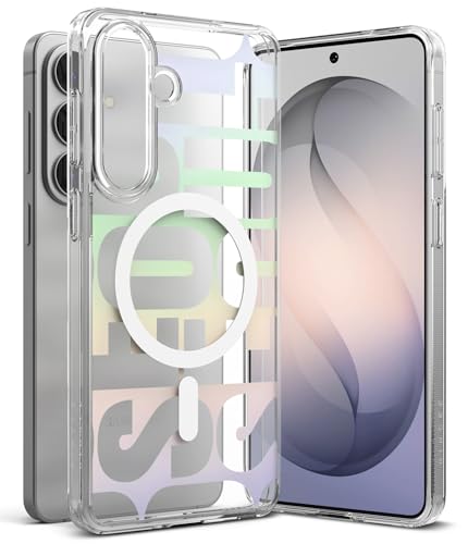 Image of Ringke Fusion Design Magnetic Compatible with Samsung Galaxy S26 Plus Case Back Cover Hard Graphic Designed Back Soft Flexible TPU Bumper Scratch Resistant Natural Form - Seoul