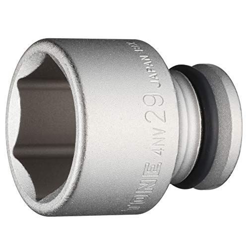TONE Impact Socket 4NV-29 Insertion Angle 1/2 inch (12.7 mm) Double Side Width 1.1 inches (29 mm)