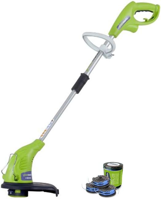 Greenworks 4Amp 13-Inch Corded String Trimmer with Trimmer Line
