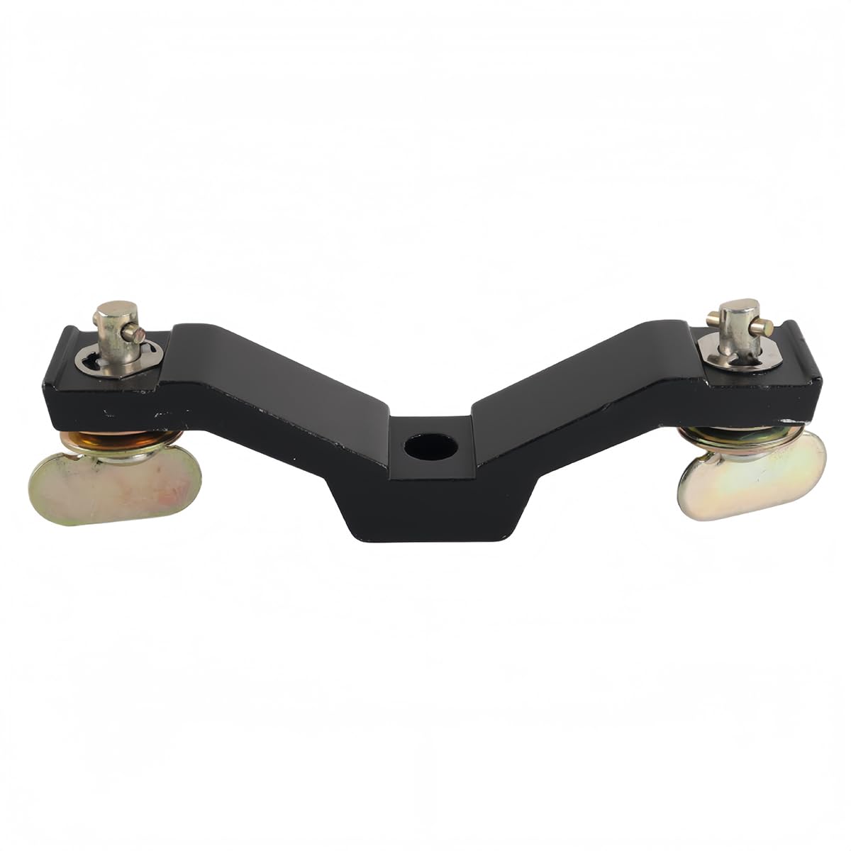 Huba Moving Head Light Bridge Connector Truss Clamp Bracket Fast-Locking Stage Light Connecting Base 140mm Hole Spacing Black 4 Pieces