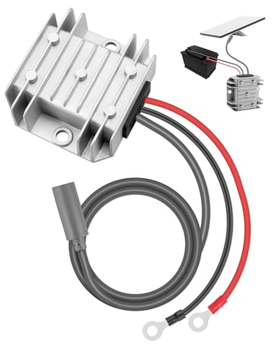 Mini Boost Converter Fit for Starlink 12V-12V/24V to 48V Input Battery, Output 1.5A 72W, 18AWG Waterproof DC Female (25cm) Compatible with Max 45m/150Ft+Starlink Mini Power