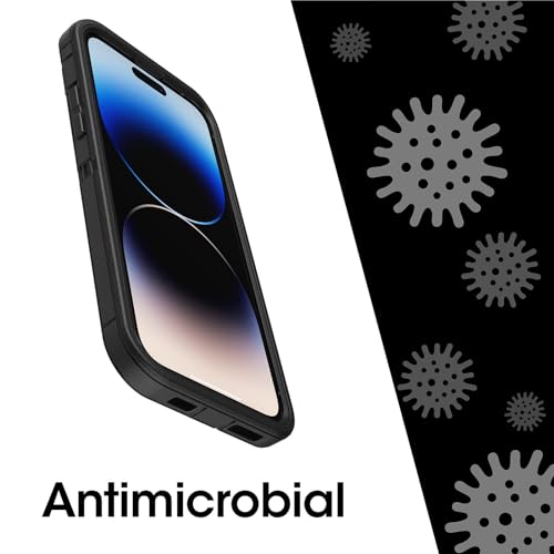 OtterBox Defender Series Screenless Edition Case for iPhone 14 Pro Max (Only) - Case Only - Microbial Defense Protection - Non-Retail Packaging - Black - image 5