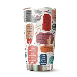 Kozmoz Inspire Nurse gift-Nurse accessories for work-gifts for nurses-nursing graduation gifts-nurses week-nursing gifts for new nurses- nurse appreciation gift Nurse Daily Affirmations Tumbler 20oz Kozmoz Inspire Nurse gift Nurse accessories for work gifts for nurses nursing graduation gifts nurses week nursing gifts for new nurses nurse appreciation gift Nurse Daily Affirmations Tumbler 20oz