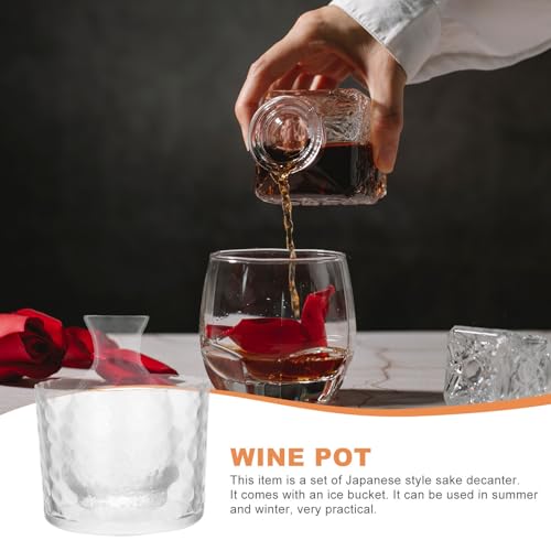 Conteneur à glace pour saké SOLUSTRE en verre facile à nettoyer - 7