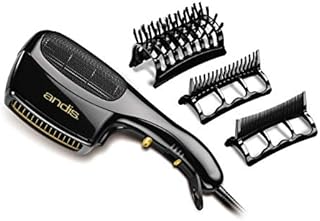 Andis 30120 1875-Watt Tourmaline Ceramic Ionic Styling Hair Dryer, Styling Hair Dryer with Ionic Frizz-Free Technology, No Heat Damage, Lightweight Hairdryer for Normal & Curly Hair - Black