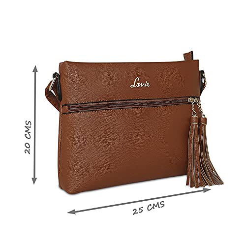 Image of Lavie Women's Tasco Tassel Sling Bag | Ladies Purse Handbag