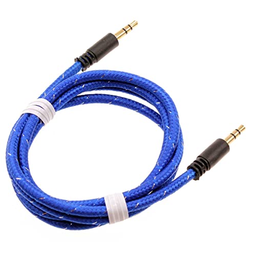 Cable auxiliar de audio Jack 3.5mm compatible Amazon Fire HD miniatura 1