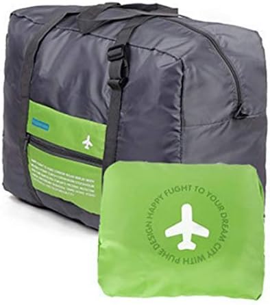 Foldable Travel Duffel Bag Sports Gym Tote Water Resistant Carry on Luggage bag Weekender Overnight Bag