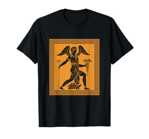 Hermes Dios Mitología Griega Mito Antiguo Historia del Arte Camiseta