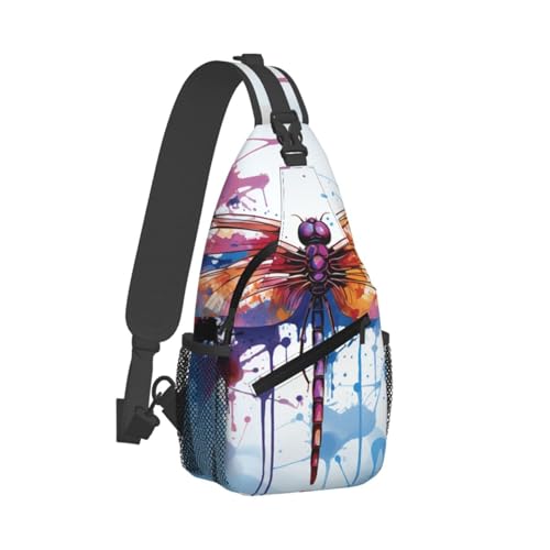 Mochila cruzada urbana negra para mujer y hombre miniatura 7