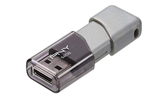 PNY 64 GB USB 3.0 Flash Drive Elite Turbo Attache 3 (pacote com cinco) Modelo P-FD64GTBOP-GE Pacote