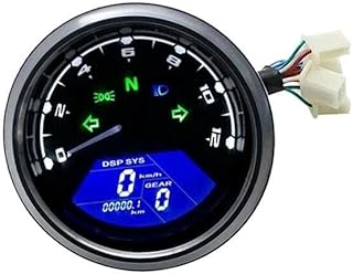 Motorcycle Odometer Motorcycle Speedometer Tachometer Lcd Digital Indicator Fuel Meter Dashboard Gauges Odometer