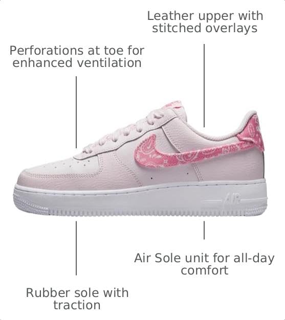 Image of Nike Women's Air Force 1 '07 Sneakers
