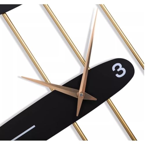 Horloge murale moderne luxe léger de salon pour maison chic XJBTBA - 2
