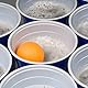 Lucky Humans® Beer Pong Becher Set | Bierpong Spiel | 50 Premium Red & Blue Cups (25 rot + 25 blau) | XXL 530 ml | Ideal für Festival, Pool-Party & Bierpong-Tisch | Partybecher | Spülmaschinenfest