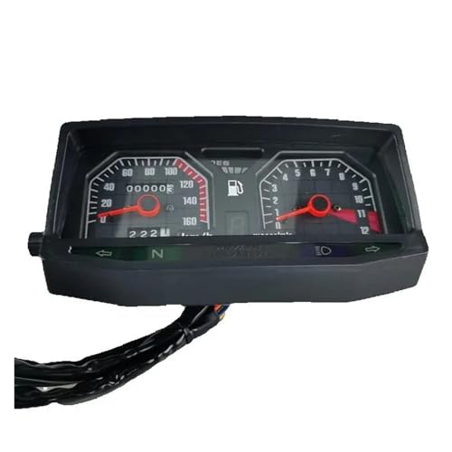 Compteur de vitesse moto double cadran kilométrique robuste pour CGL125 WY125
