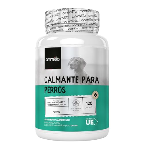Calmante para Perros 120 Cápsulas con Vitamina B1 y Magnesio