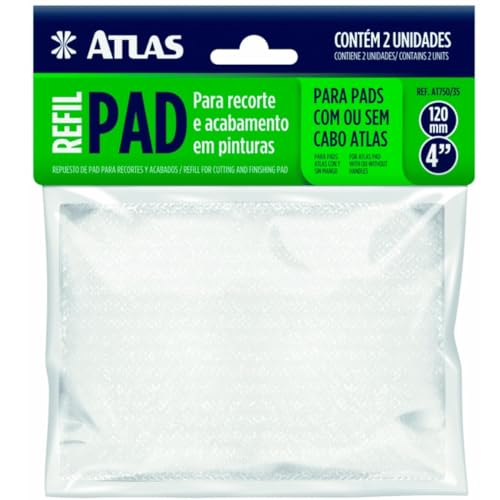 Refil de Pad Para Pintura Acabamento Recorte Cantos em Parede