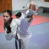 Punch Bag Training Gloves, LangRay Taekwondo Karate Boxing Gloves for MMA Sparring Martial Arts Muay Thai Kickboxing Mitts UFC Fighting Grappling Gear for Womens Mens Adults Kids, Black(S) - Image 7