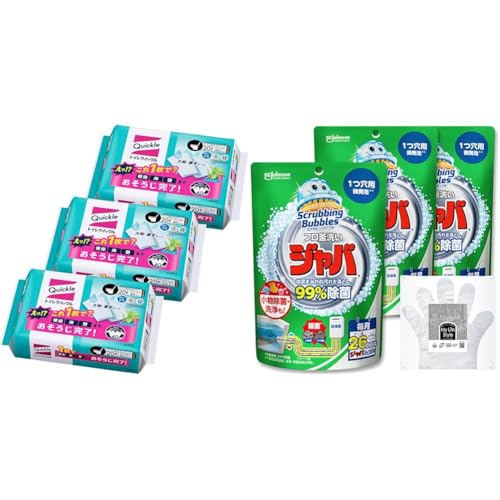 �y�Z�b�g�����z�N�C�b�N�� �y�܂Ƃߔ����z �g�C�� �߂����p �W�����{�p�b�N �~���g 20�� × 3��+�X�N���r���O�o�u�� (Scrubbing Bubbles) ���C������ �W���o 1���p 160g×3�� ���|����ܕt�� ���� �����C�|�� �yAmaz