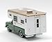 1967 Dodge D-100 Green with Winnebago Slide in Camper Hobby Exclusive 1/64 by Greenlight 29866