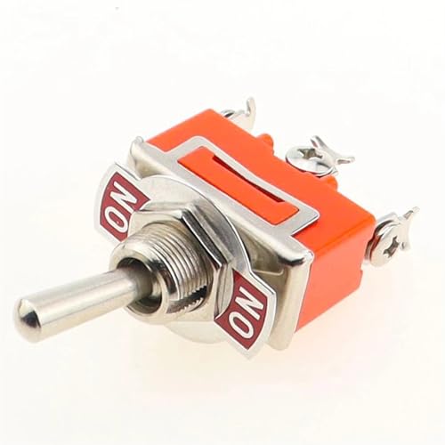 Interruptor de palanca E-TEN1121 de 3 pines SPDT G110 ON-ON de 15A 250V para control eléctrico 4