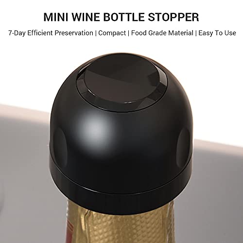 yeacher Rolha de vinho à prova de vazamentos Rolha de garrafa de vinho a vácuo Vino Rolha de proteçã