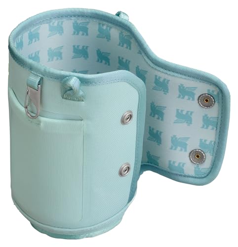 Image of STANLEY All Day Quencher Carry All for 40 oz Tumbler with Handle | Crossbody Bag with Phone Holder Pocket, Card Sleeve & Detachable Strap | Water Bottle Carrier Bag | BPA-Free |