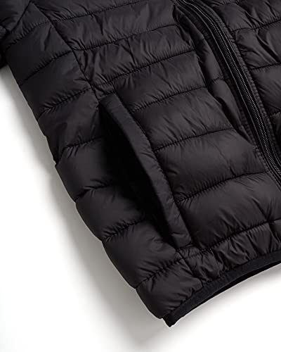 URBAN REPUBLIC Boys’ Puffer Jacket - Insulated Water Resistant Winter Bubble Coat for Boys with Packable Hood (Sizes: 4-20) 6