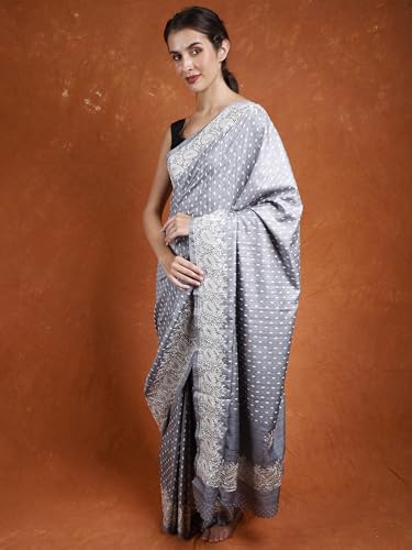 Exotic India art silk saree in art silk – image 3