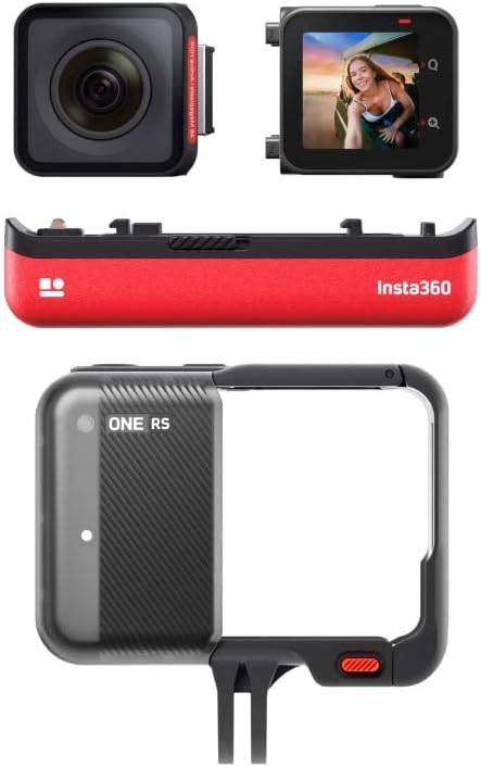 Miniatura 7 de Insta360 ONE RS 4K Edition - Cámara de acción impermeable 4K de 60 fps con estabilización FlowSate foto de 48 MP HDR activo edición de IA