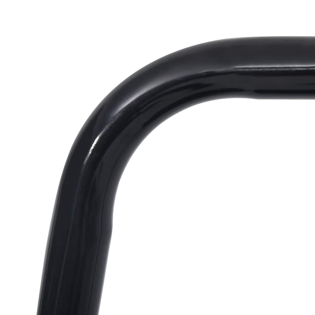 Rasenwalze Gartenwalze Schwarz 63 cm Stahl 50 L Fassungsvermögen Handwalze für Bodenverdichtung und Bodenausgleich zur Rasenpflege und Saatbettvorbereitung