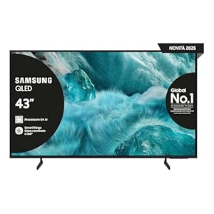 Samsung Televisor Q7F QE43Q7FAAU 43&Prime; QLED 4K Ultra HD Smart TV WiFi Negro