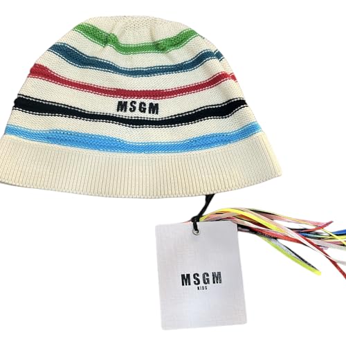 Chapeau MSGM blanc 14 ans pour adolescent - 4