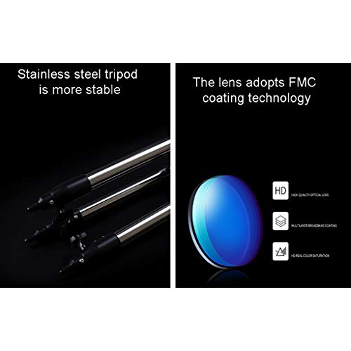 Telescopio refractor 700 mm con trípode y soporte smartphone miniatura 7