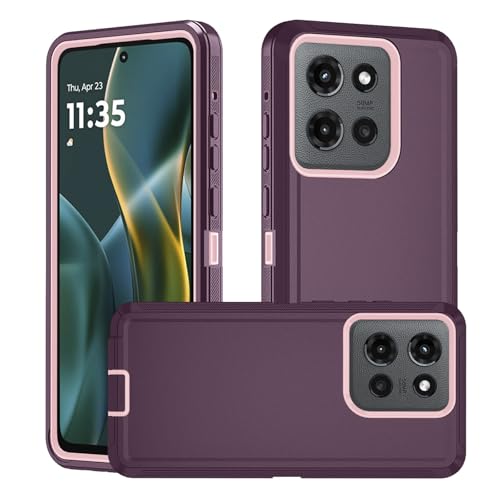 Coque Moto G Stylus 5G 2025 antichoc violette anti-poussière robuste