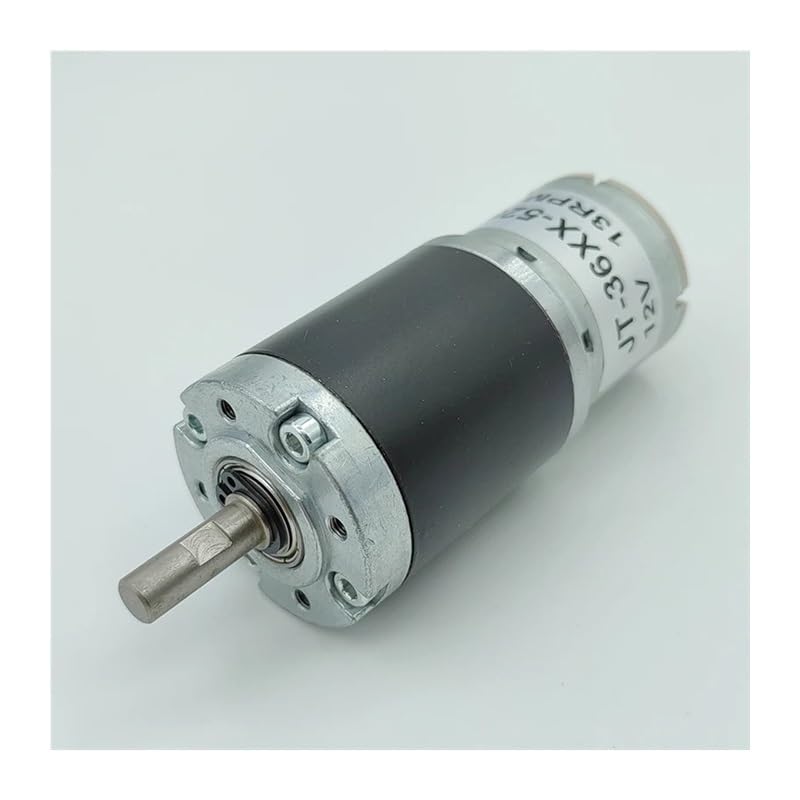 Arrancador electrónico de engranaje planetario de 36 mm DC5V-12V 13RPM velocidad lenta gran par reductor de caja de cambios de metal completo arrancador electrónico DIY Robot Smart Car