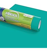 Fadeless Bulletin Board Paper, Fade-Resistant Paper for Classroom Decor, 48” x 12’, Teal, 1 Roll