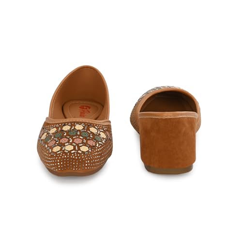 Image of Flavia Womens Flv07 Ballet Flat | Ethnic Shoes | Wedding Footwear | Fashionably Stylish for Everyday wear