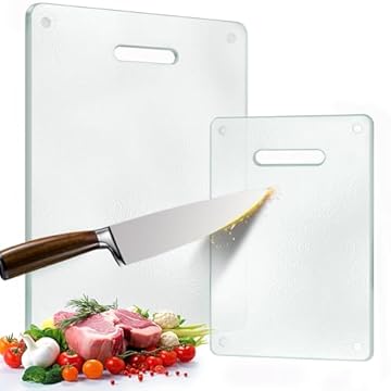 glass cutting board set