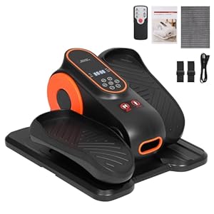 Elliptical Exercise Machine, Under Desk Elliptical Machine, Elliptical Trainer, Leg Joint Exerciser While Sitting for Seniors, Peddler Exerciser for Seniors, A New Easy Way to Do Exercise at Home