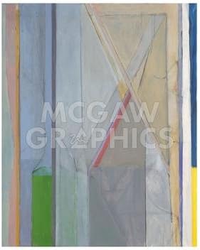 McGaw Graphics Ocean Park No. 16, 1968 by Richard Diebenkorn, Wall Art Print Poster 11" x 14"