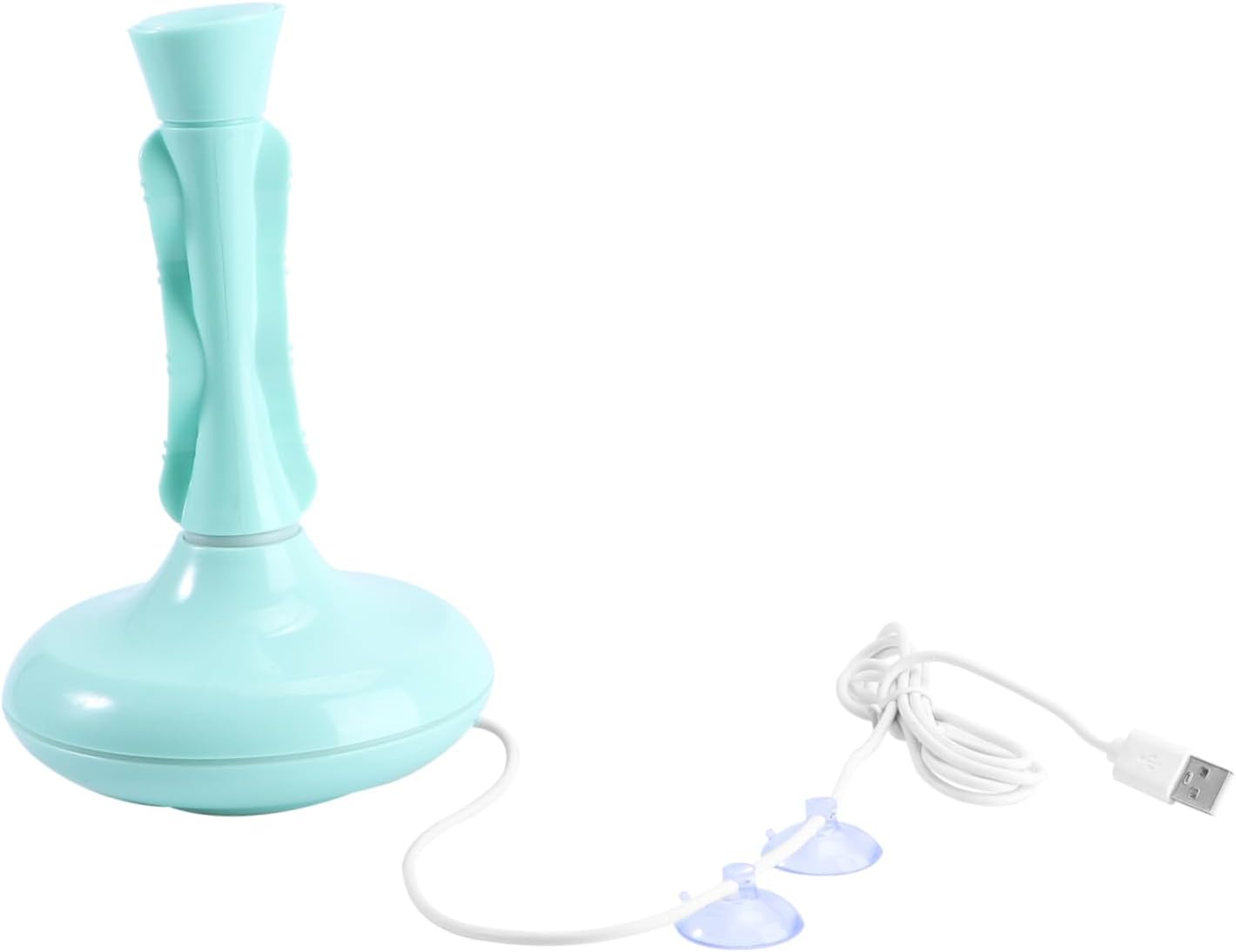KALLORY Portable Mini Turbine Washing Machine Usb-powered Compact Laundry Cleaner for Travel for Shirts Socks and Clothes Green