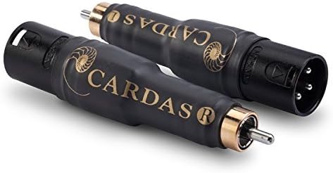 Male RCA to Male XLR Adapters (MRCA-MXLR) - 2 Pieces (1 Pair)