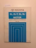 motor toyota avensis 2.0 d4d 126 cp  Toyota 2L, 2L-T, 3L, 5L Motor Zusatz-Werkstatthandbuch August 1997
