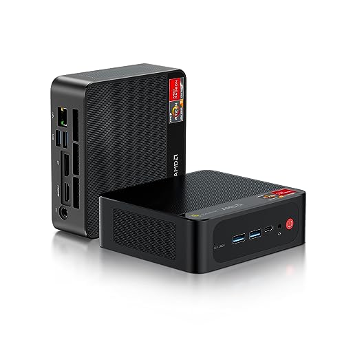 Image of Beelink SER3 Mini PC, AMD Ryzen 5 3500U, 16GB DDR4 RAM 500GB PCle3.0 SSD | 4K@60Hz Dual Display, WiFi5, BT5.0, DP+HDMI, Auto Power On