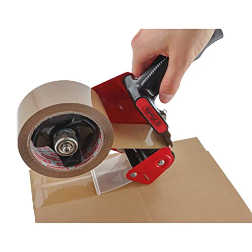Herlitz 8842700 Packbandabroller für Grossrollen Ind. Abrisse (1, nur Abroller)