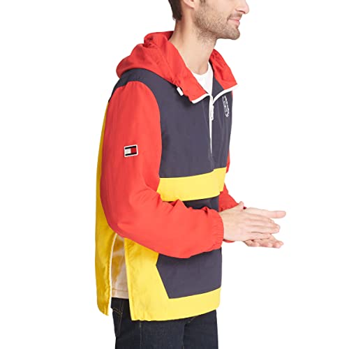 Image of Tommy Hilfiger Men's Retro Lightweight Taslan Popover Jacket