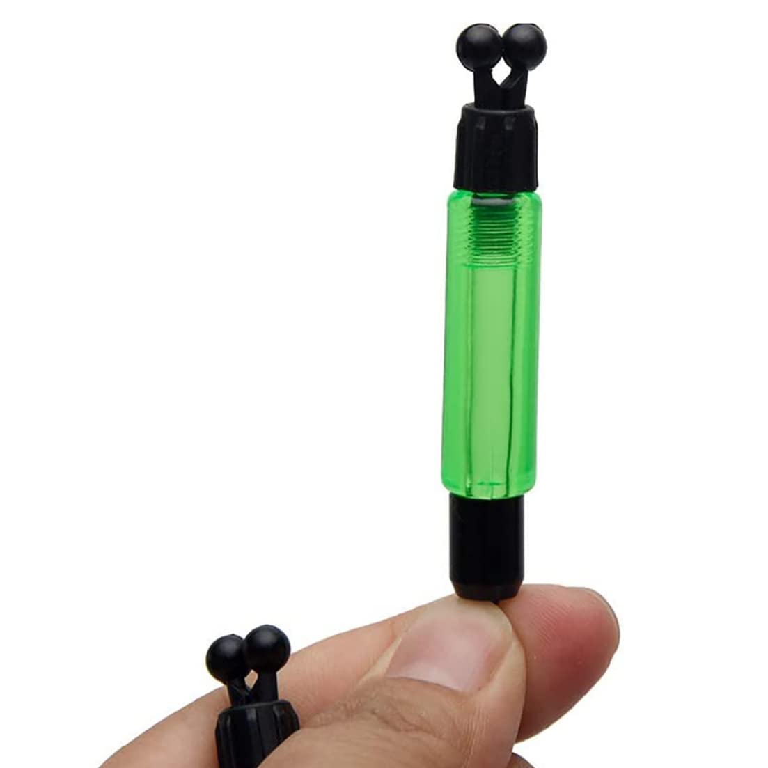 Indicateur de Morsure Chaînes de pêche à la Carpe Alarmes Bobines Cintres Alerter Tackle Vert 3PCS, Indicateur Morsure