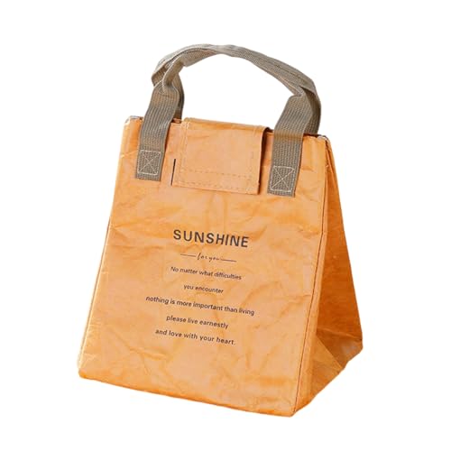 紙のランチバッグ再利用可能な漏れやすい食品容器防水ショッピングバッグ厚いアルミホイルハンドバッグ耐久性アルミホイルハンドバッグ